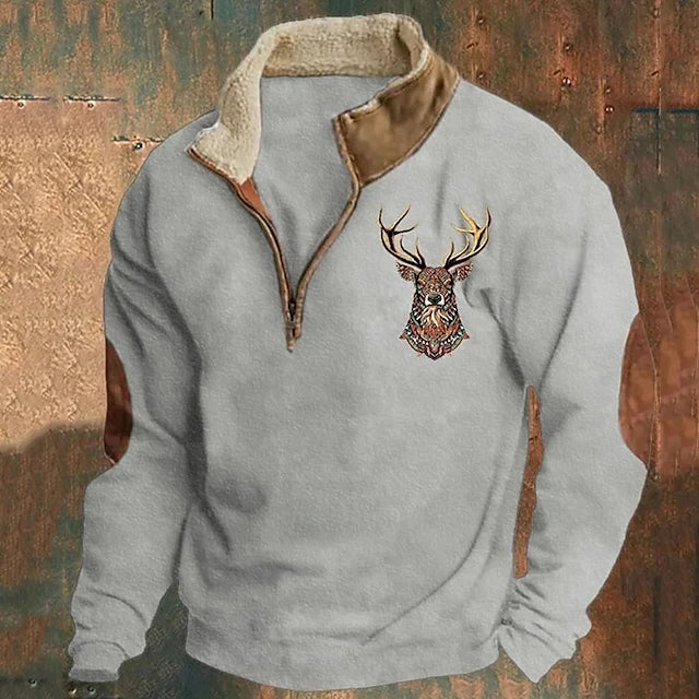 Jake Comfortable Zip-Up Pullover