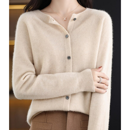 Mirelle™ Knit Cardigan | Effortless Merinowool Softness & Everyday Elegance