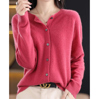Mirelle™ Knit Cardigan | Effortless Merinowool Softness & Everyday Elegance