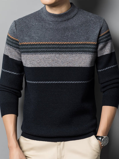 Austin™ | Striped Crew Neck Pullover