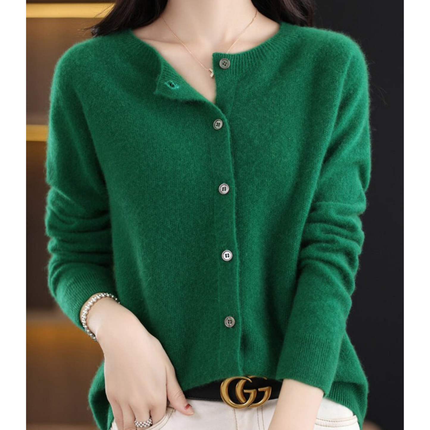 Mirelle™ Knit Cardigan | Effortless Merinowool Softness & Everyday Elegance
