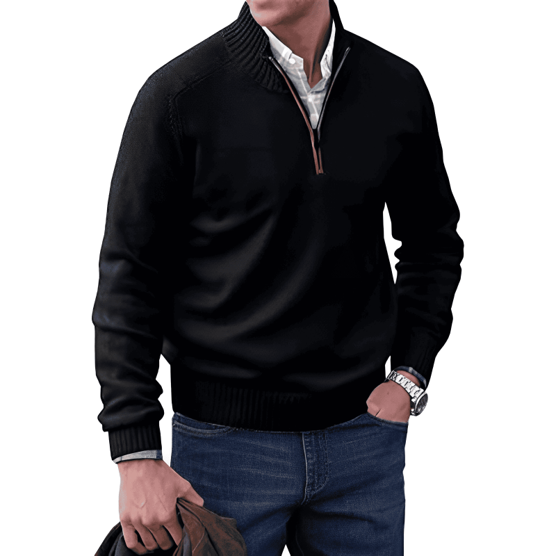 Noah™ | Cashmere Zipper Sweater