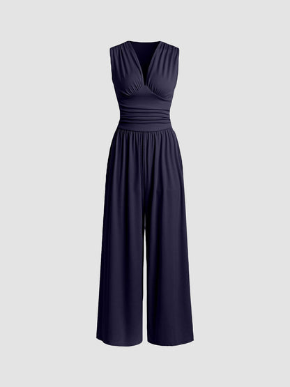 Elira™ Elegant Wide-Leg Jumpsuit | Effortless One-Piece Style