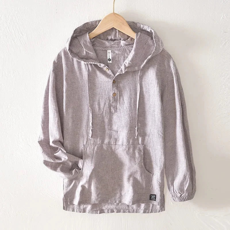 Andora | Linen Hoodie
