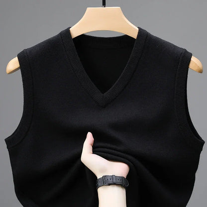 Caleb™ | Cashmere Blend Knit Vest