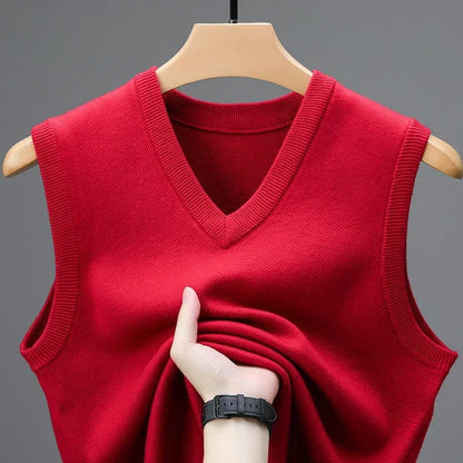 Caleb™ | Cashmere Blend Knit Vest