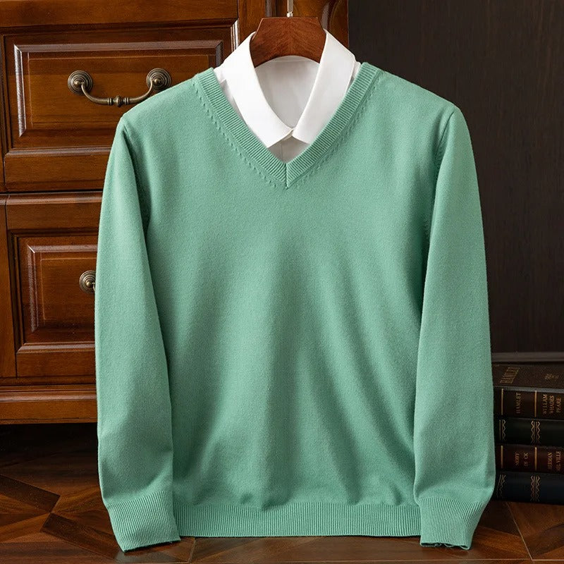 Tommy | Classic Cashmere V-Neck