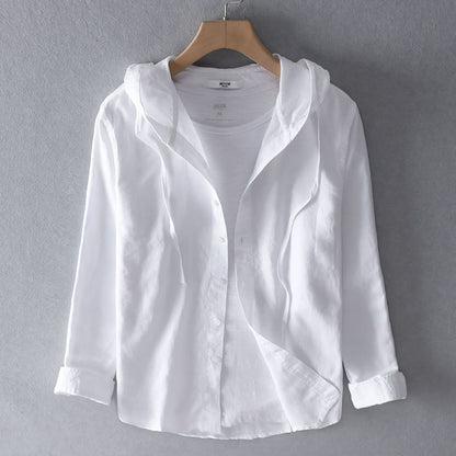 Nova | Linen Hoodie