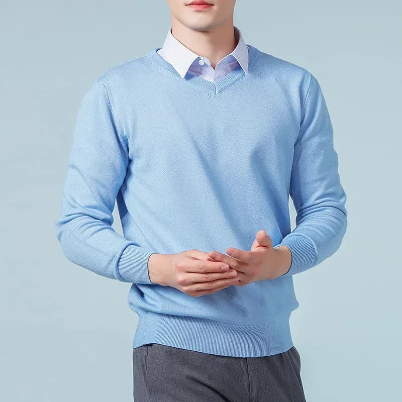 Tommy | Classic Cashmere V-Neck