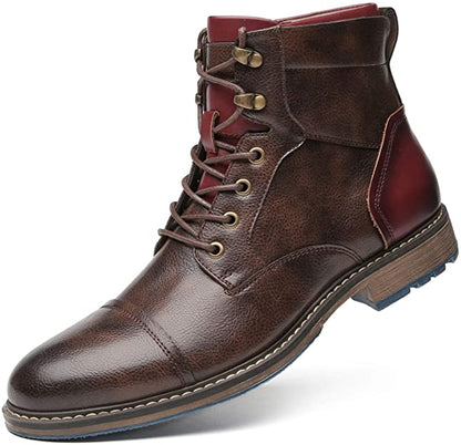 Cris™ | premium leather oxford boots